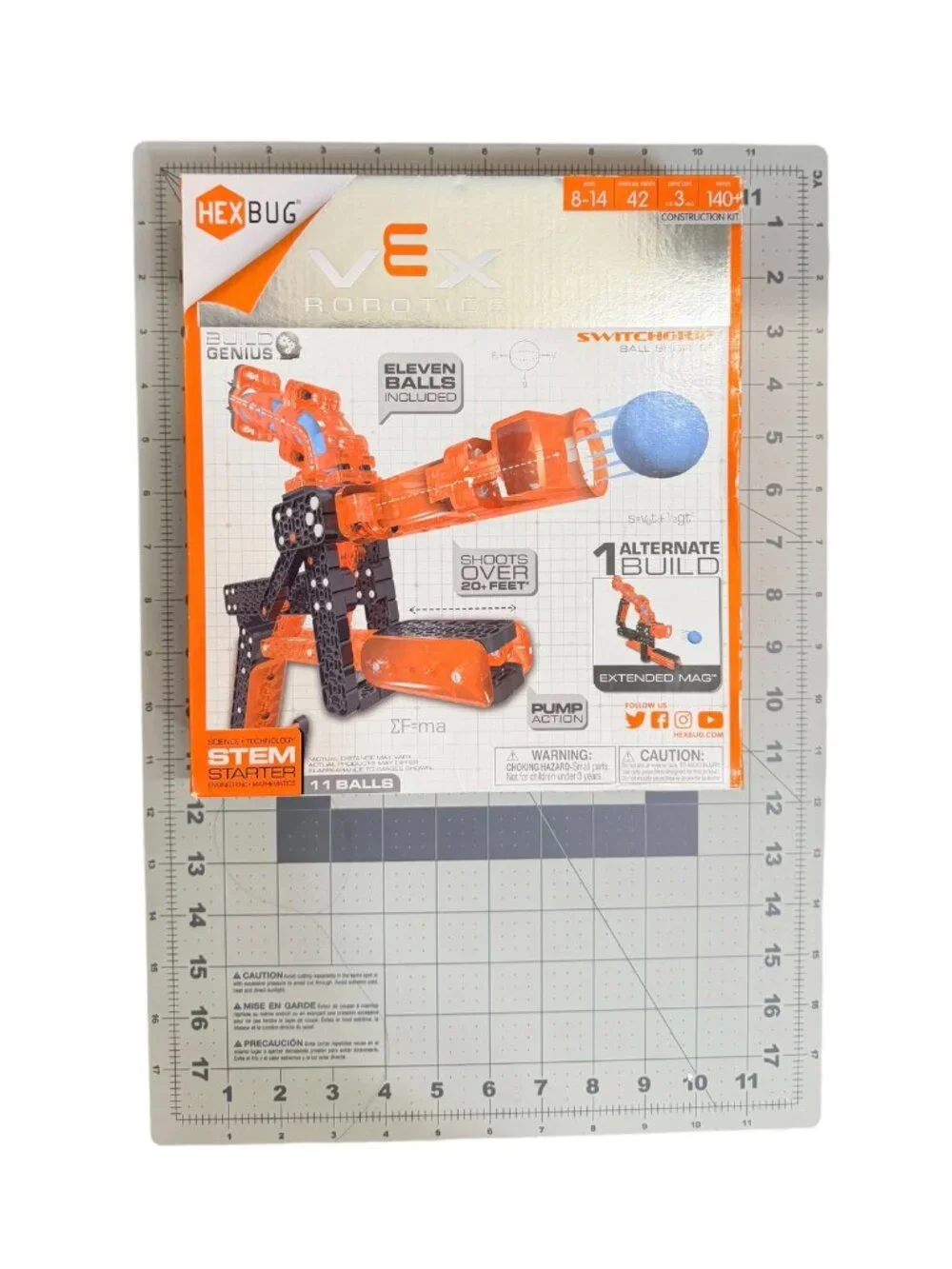 HEXBUG VEX Robotics SwitchGrip Ball Shooter STEM - NEW